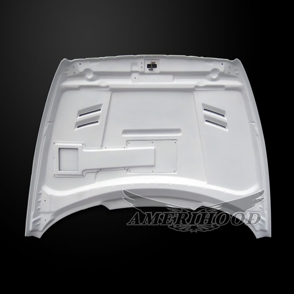 Dodge Ram Vented Fiberglass Hood