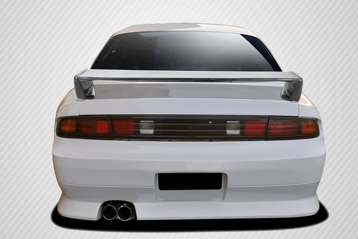 1995-1998 Nissan 240SX S14 Carbon Creations Kouki Rear Wing Spoiler - 1 Pie...
