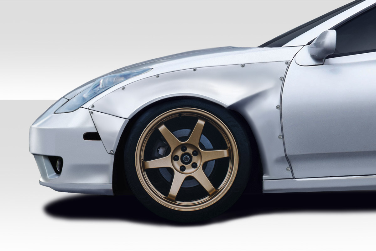 2 Piece Body Kit Compatible With IS 2000-2005 Brightt Duraflex ED-HKB-134 RBS Front Fender Flares 
