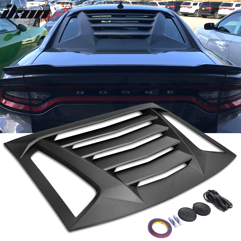 Rear Window Louver Windshield Cover GT Lambo Style for 2011-2021 Dodge Charger