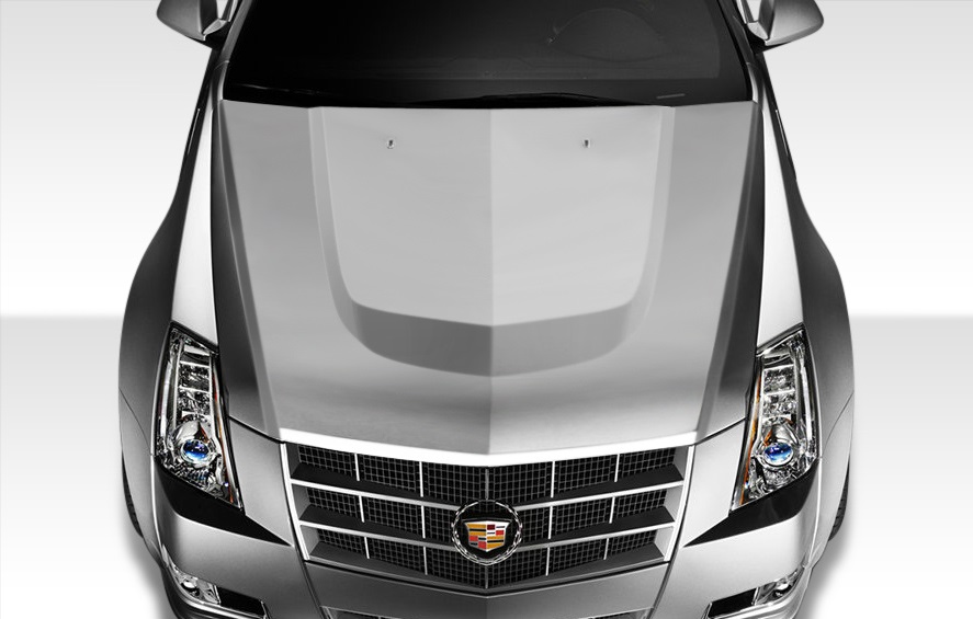 2008-2013 Cadillac CTS V Fiberglass Hoods : Duraflex Body Kits.